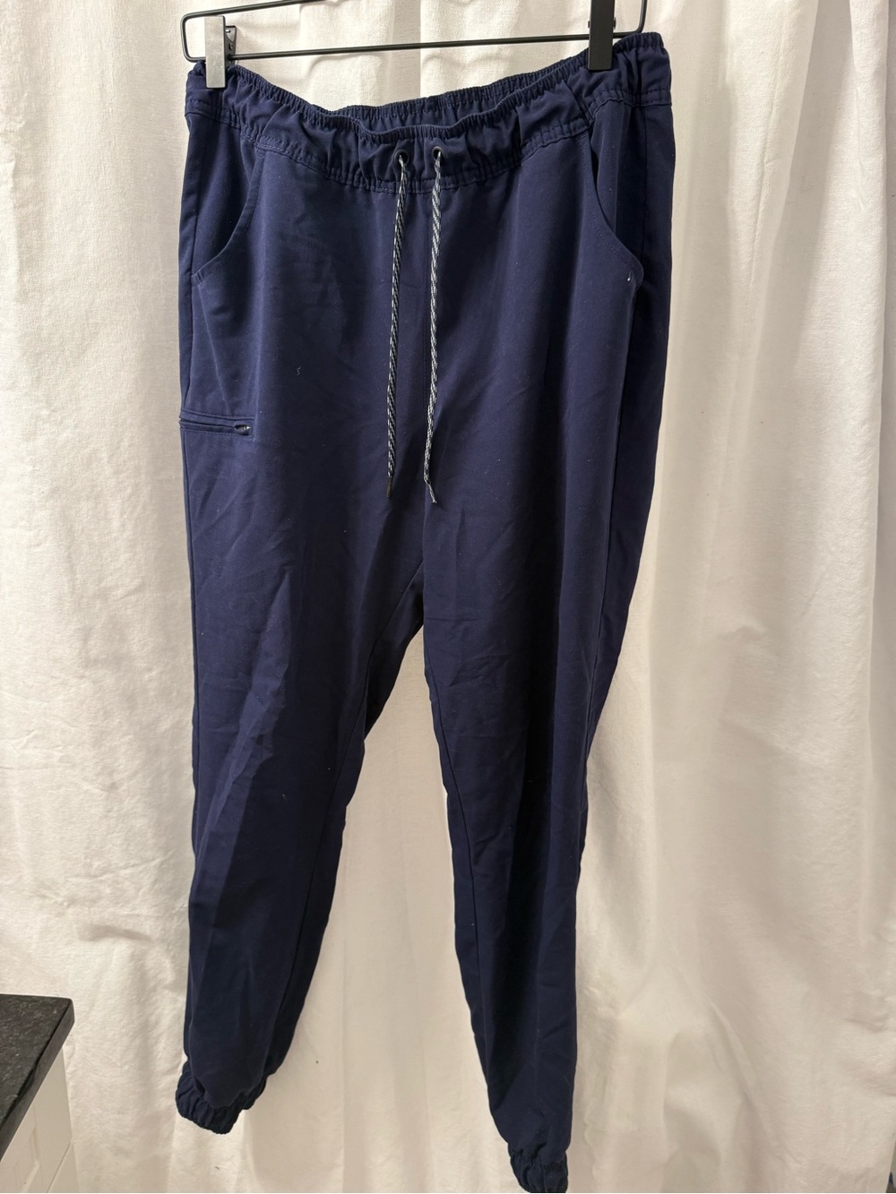 Navy Blue Scrub Jogger Pants